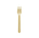 Fourchette bois 15,8 cm - 100 unités