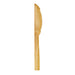 Couteau 16 cm en bambou - 100 unités