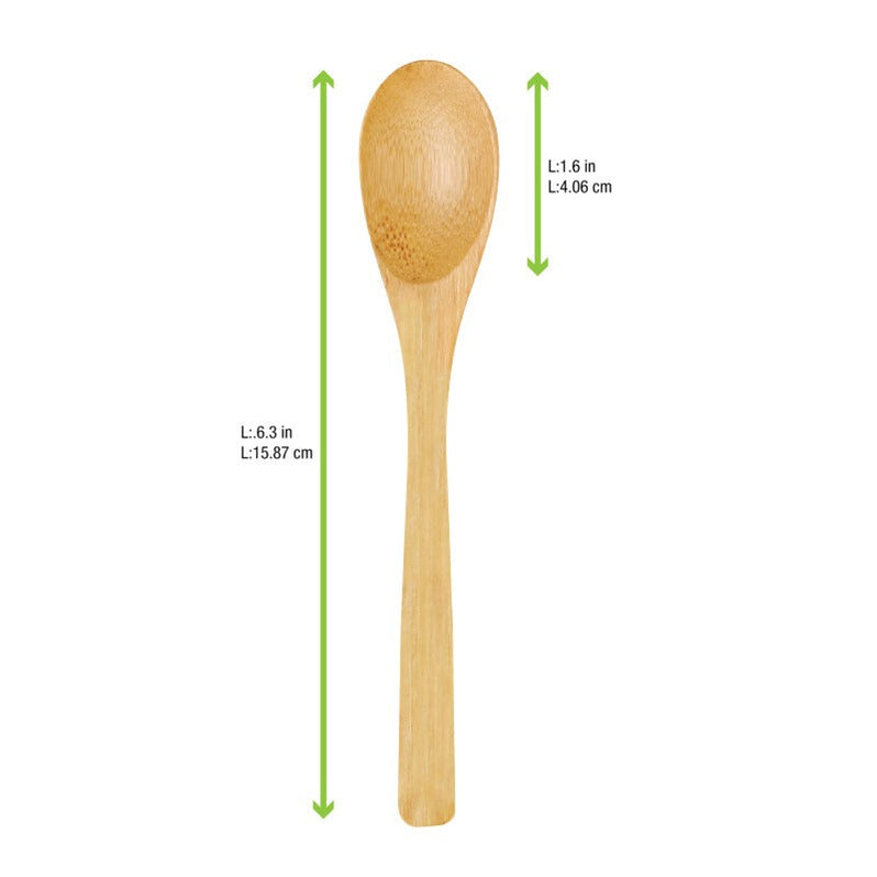 Bamboo spoon - 16 cm - 250 pcs — Firstpack