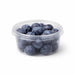 Pot deli rond plastique PET transparent avec couvercle rentrant - 250 ml - 11,7 cm x 6,1 cm - 25 unités