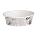 Pot "Deli" rond en carton décor Journal 360 ml - Ø 11,4 cm - H 5,4 cm - 50 unités