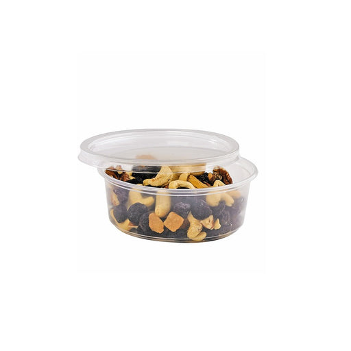 Pot Deli rond PP transparent 250 ml - Ø 11,6 cm - H 4 cm - 50 unités