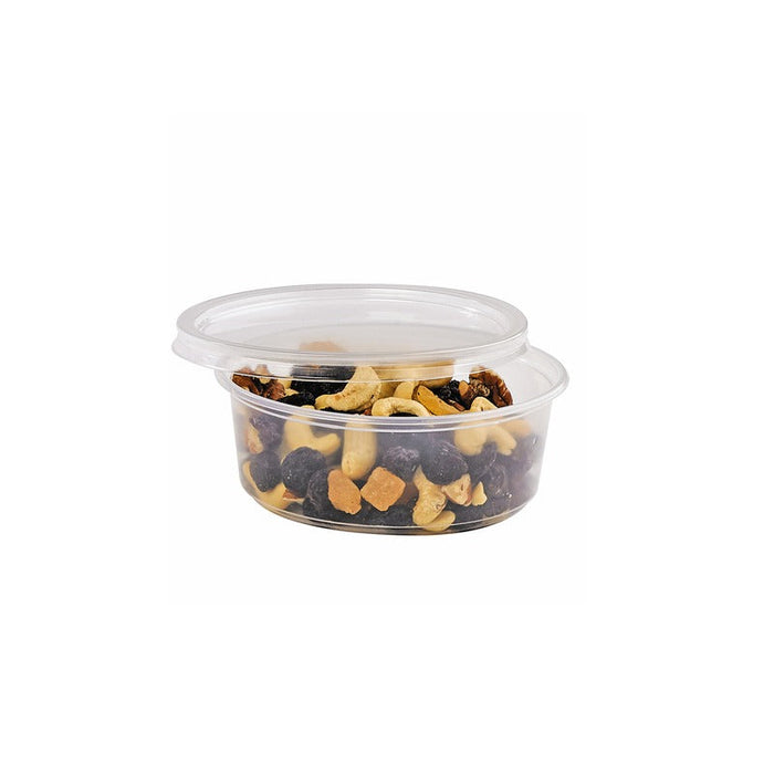 Pot Deli rond PP transparent 250 ml - Ø 11,6 cm - H 4 cm - 50 unités