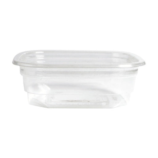 Pot Deli carré PLA 350 ml 6 cm x 4 cm x 5 cm - 600 unités