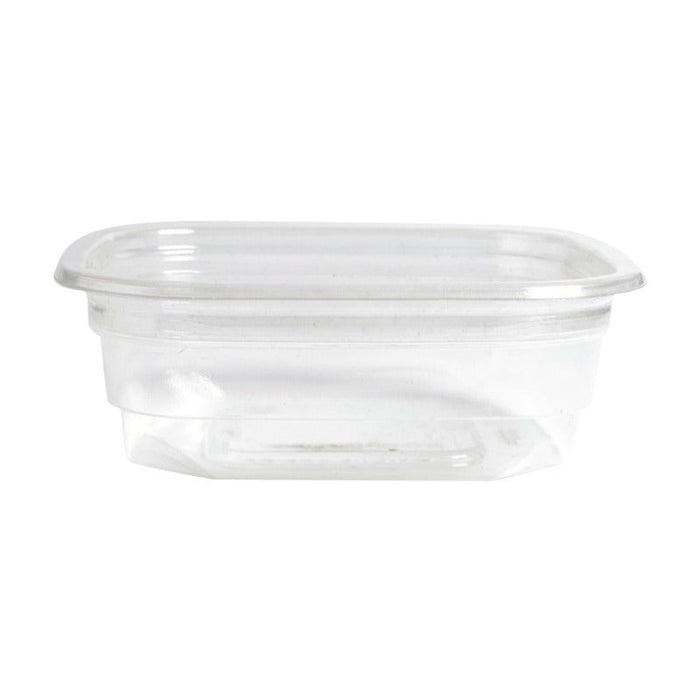 Pot Deli carré PLA 350 ml 6 cm x 4 cm x 5 cm - 600 unités