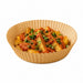 Moule à friture rond kraft sans trous H 4,5 cm - 100 unités