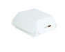 Mini boîte burger en carton blanc 9,8 cm x 9,5 cm x 5 cm - 25 unités