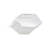 Couvercle PET transparent 13,2 cm x 8,8 cm x 3,3 cm - Compatible avec 210ECOD137, 210ECOD139 - 50 unités