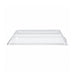 Couvercle PET transparent 18 cm x 13,3 cm x 3 cm - Compatible avec 210ECOD1712, 210ECOD1712F - 50 unités