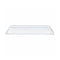 Couvercle PET transparent - 26,2 cm x 13,2 cm x 3,3 cm - Compatible avec 210ECOD2614, 210ECOD2614F - 100 unités