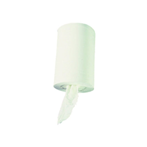 Mini bobine d'essuyage à devidoir central - Ø 14,5 cm - H 18,5 cm - 12 unités