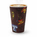 Gobelet carton double paroi décor "Tea Cup" - 400 ml - Ø 9 cm - H 13,5 cm - 25 unités