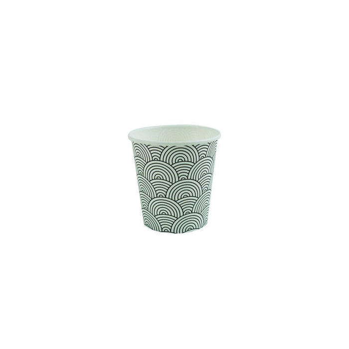 Gobelet carton pour distributeur automatique décor "Tokyo" - 120 ml - Ø 6,2 cm - H 6 cm - 100 unités