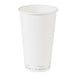 Gobelet carton blanc sans plastique "Eden" - 470 ml - Ø 9 cm - H 13,6 cm - 50 unités