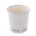 Gobelet carton blanc sans plastique "Eden" - 90 ml - Ø 6,2 cm - H 6 cm - 50 unités