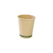 Gobelet carton fibre de bambou sans plastique - 230 ml - Ø 8 cm - H 9,2 cm - 50 unités