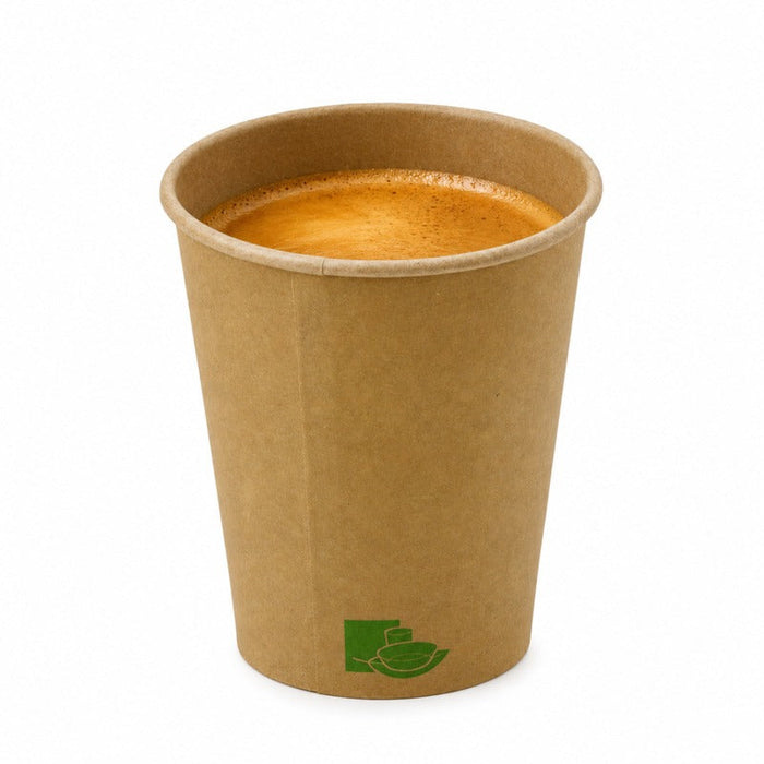 Gobelet carton kraft "Zen" - 460 ml - Ø 9 cm - H 13,6 cm - 50 unités