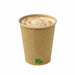 Gobelet carton kraft "Zen" - 72 ml - Ø 5,4 cm - H 5,7 cm - 50 unités
