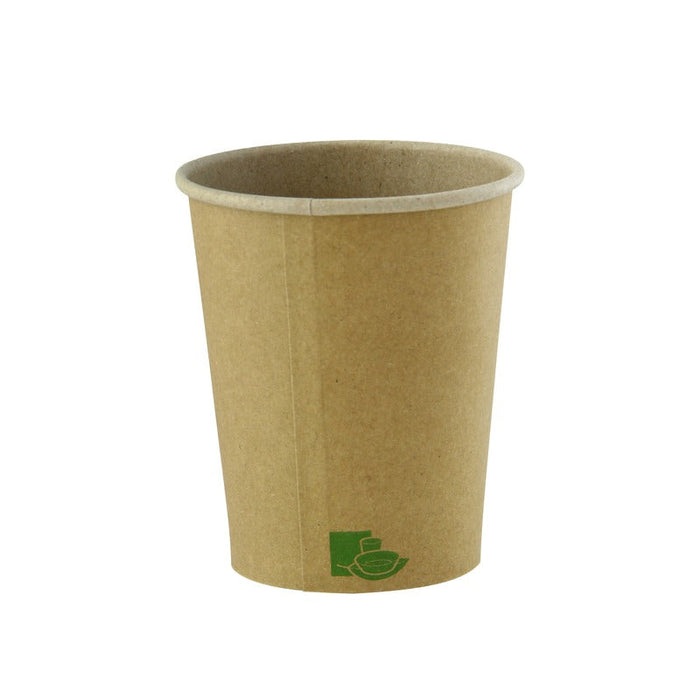 Gobelet carton kraft "Zen" - 180 ml - Ø 7,3 cm - H 7,8 cm - 50 unités