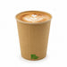 Gobelet carton kraft "Zen" - 230 ml - Ø 8 cm - H 9,2 cm - 50 unités
