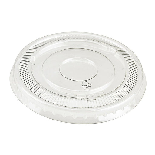 Couvercle PET plat transparent - Ø 7,2 cm - 100 unités