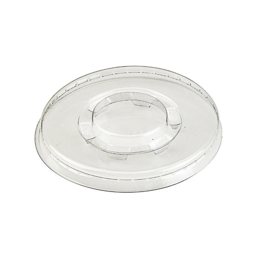 Couvercle PET transparent plat - Ø 8 cm - 100 unités