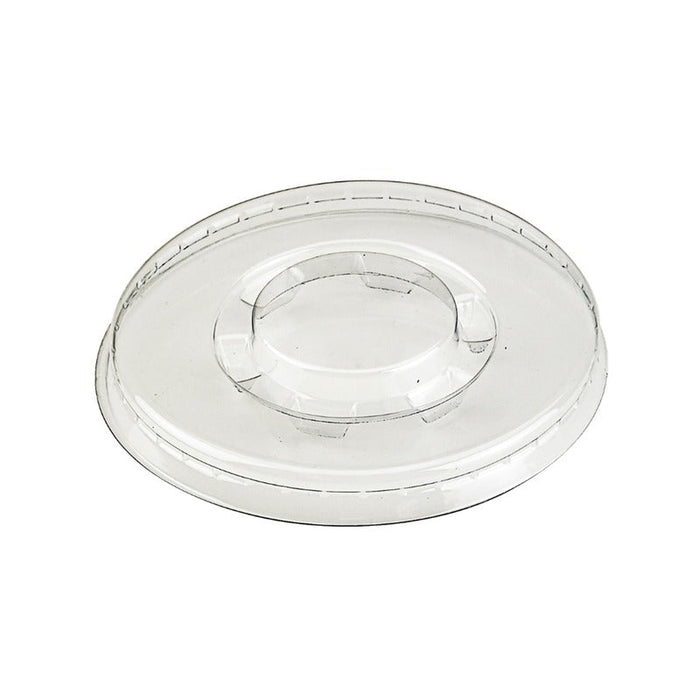 Couvercle PET transparent plat - Ø 8 cm - 100 unités