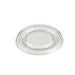 Couvercle PET transparent plat - Ø 9,2 cm - H 1 cm - 100 unités