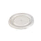 Couvercle PET transparent plat avec croisillon - Ø 9,8 cm - Compatible avec 210GKTP20, 210GKTP24, 210SD55, 210SD88 - 1000 unités