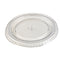 Couvercle PET transparent plat - Ø 9,8 cm - Compatible avec 210GKTP20, 210GKTP24, 210SD55, 210SD88 - 1000 unités