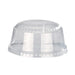Couvercle PET transparent dôme - Ø 9,8 cm - 100 unités