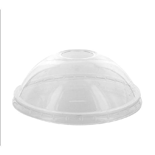 Couvercle dôme PET transparent - Ø 11,4 cm - 25 unités