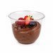 Coupe à dessert PET transparent - 50 unités