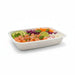 Barquette scellable pulpe laminée PLA "gastronorme" 1/2 32,5 cm x 26,5 cm H 5,2 cm 3000ml - 60 unités