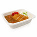 Barquette scellable pulpe laminée PLA "gastronorme" 1/6 17,6 cm x 16,2 cm H 4,5 cm 850ml - 100 unités