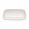 Couvercle PET transparent rectangulaire dôme - 16,5 cm x 13,5 cm x 0,9 cm - Compatible avec 210GNP1836 - 400 unités
