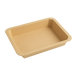 Barquette scellable gastronorme 1/2 en carton brun - 3160 ml - 32,5 cm x 26,5 cm x 4,8 cm - 50 unités