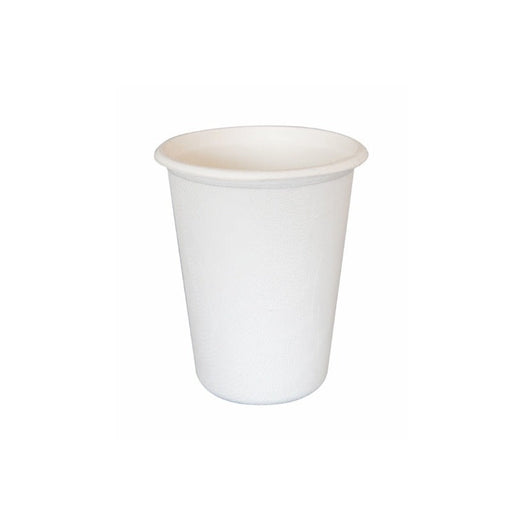 Gobelet pulpe blanc - 400 ml - Ø 9 cm - H 10,5 cm - 50 unités