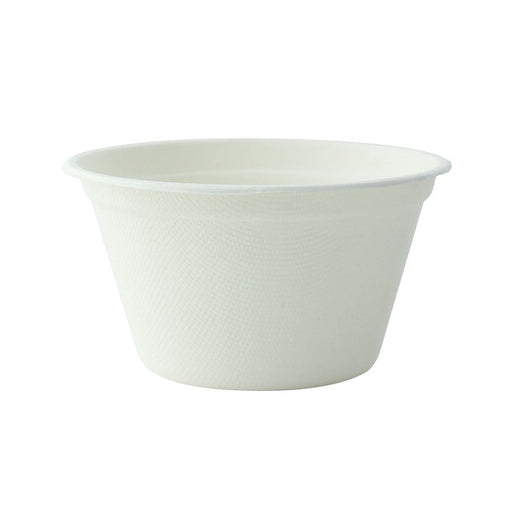 Gobelet pulpe blanc - 350 ml - Ø 11,6 cm - H 6,3 cm - 50 unités