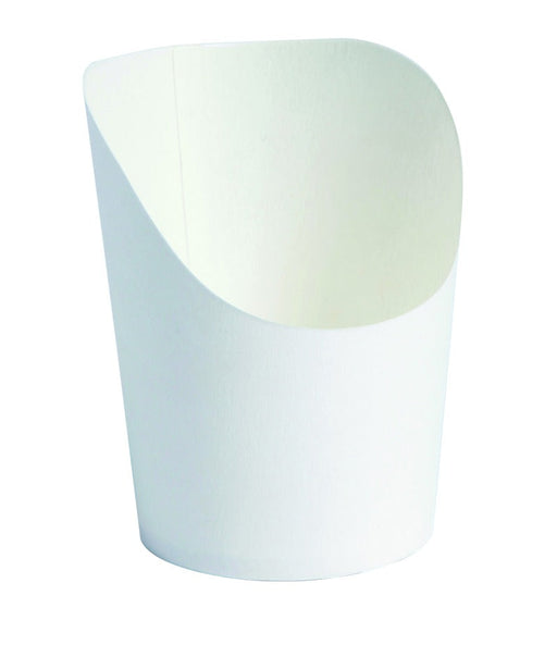 Pot wrap carton blanc - Ø 5 cm - H 7,9 cm - 50 unités