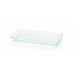 Elément de plateau réutilisable plastique vert transparent "Klarity" 13 cm x 6,2 cm - 50 unités