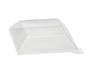 Couvercle PET "Klarity" 13 cm x 13 cm x 3 cm - 50 unités