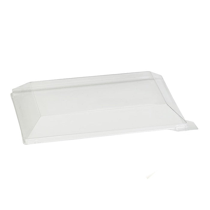 Couvercle PET "Klarity" 18 cm x 13 cm x 3 cm - 50 unités