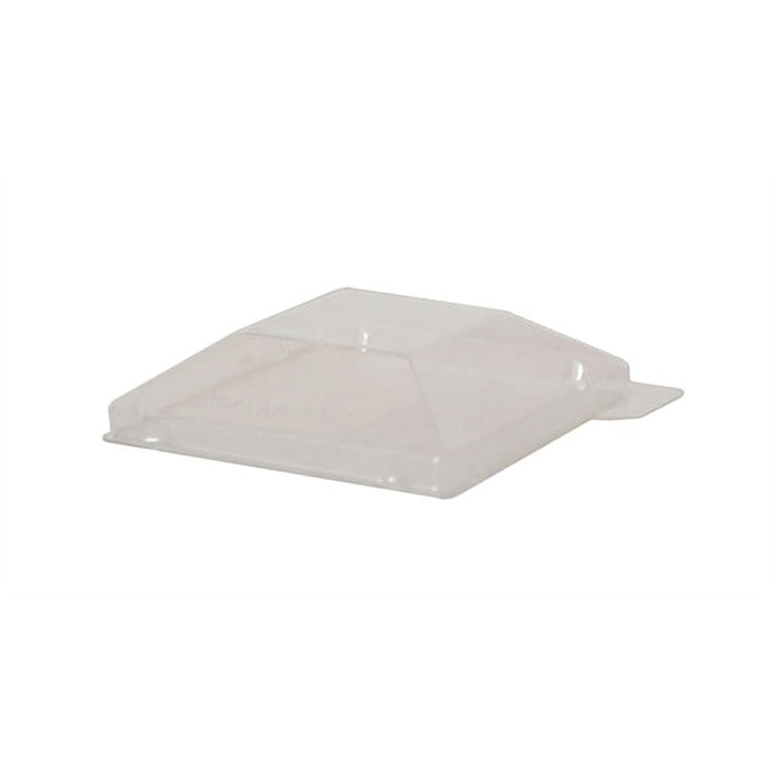 Couvercle PET "Klarity" 6,5 cm x 6,5 cm - 50 unités