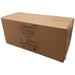 Boîte "Kray" carrée carton brun avec couvercle à fenêtre - 350 ml - 11,5 cm x 11,5 cm x 4 cm - 25 unités