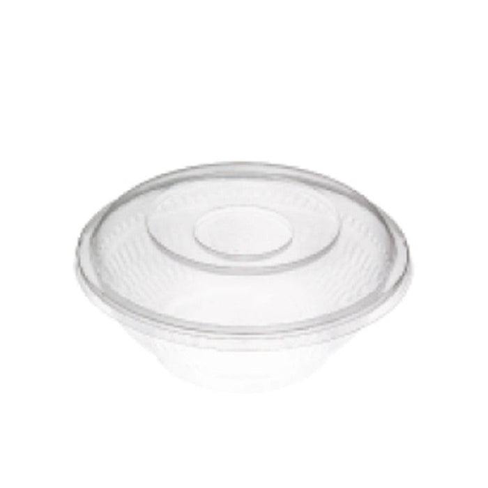 Couvercle plastique transparent dôme - Ø 16,5 cm - H 2 cm - 50 unités