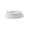 Couvercle pulpe blanc dôme avec bec - Ø 6,2 cm - H 2,3 cm - 2000 unités