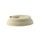Couvercle pulpe brun dôme avec bec - Ø 6,2 cm - H 2,3 cm - 2000 unités