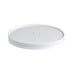 Couvercle carton blanc chaud et froid - Ø 15 cm - H 1,6 cm - 45 unités