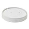 Couvercle carton blanc chaud et froid - Ø 9,7 cm - Compatible avec 210SOUP16, 210SOUP24, 210SOUPK17K - 500 unités